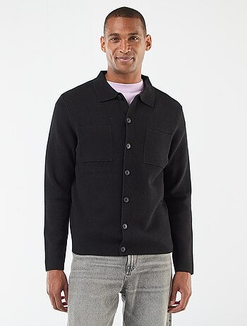 Chaqueta de punto fino