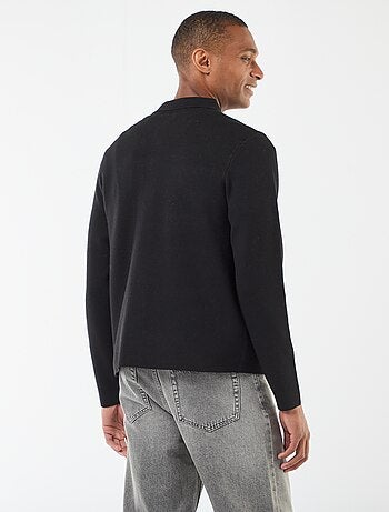 Chaqueta de punto fino