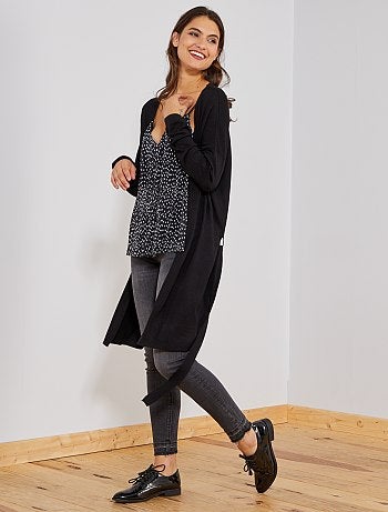 Chaqueta de punto fino - Kiabi