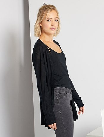 Chaqueta de punto fino - Kiabi