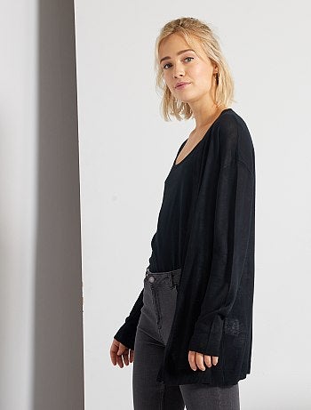 Chaqueta de punto fino - Kiabi