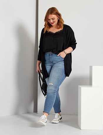 Chaqueta de punto fino - Kiabi