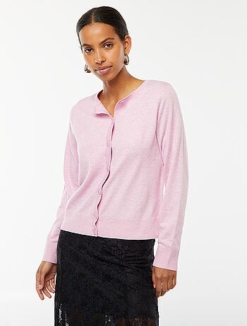 Chaqueta de punto fino