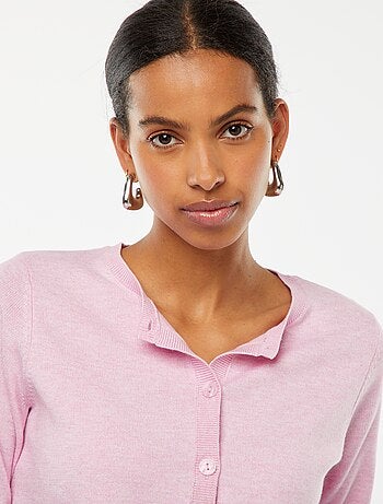 Chaqueta de punto fino