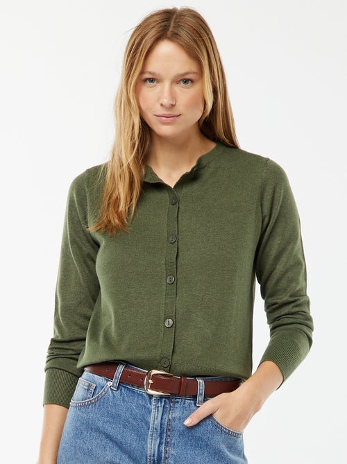 Chaqueta de punto fino - Kiabi