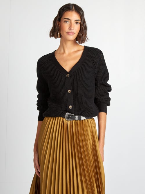 Chaqueta de punto grueso - Kiabi