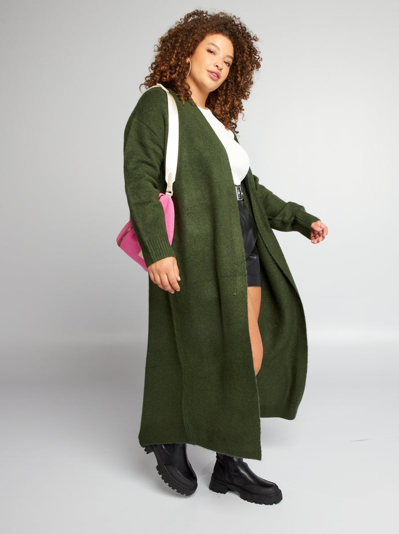Chaqueta de punto KAKI - Kiabi