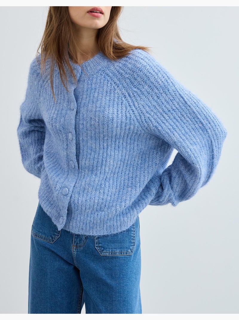 Chaqueta de punto, MO Fashion Azul - Kiabi