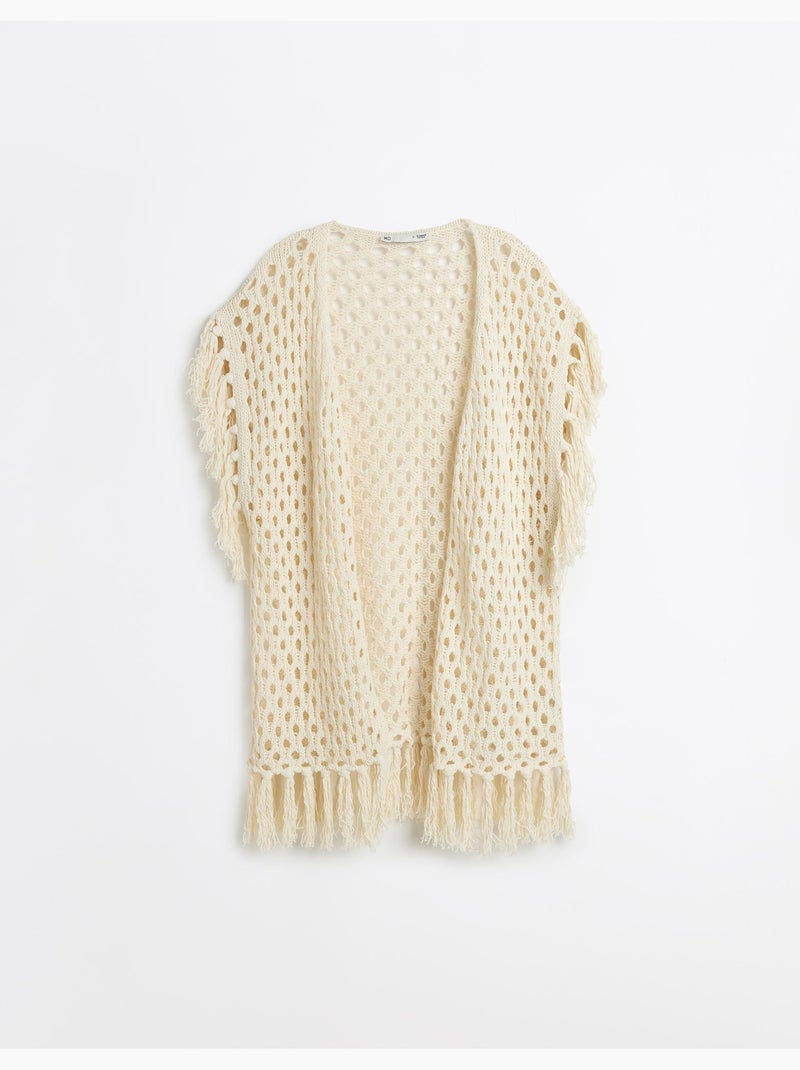 Chaqueta de punto, MO Fashion Blanco - Kiabi