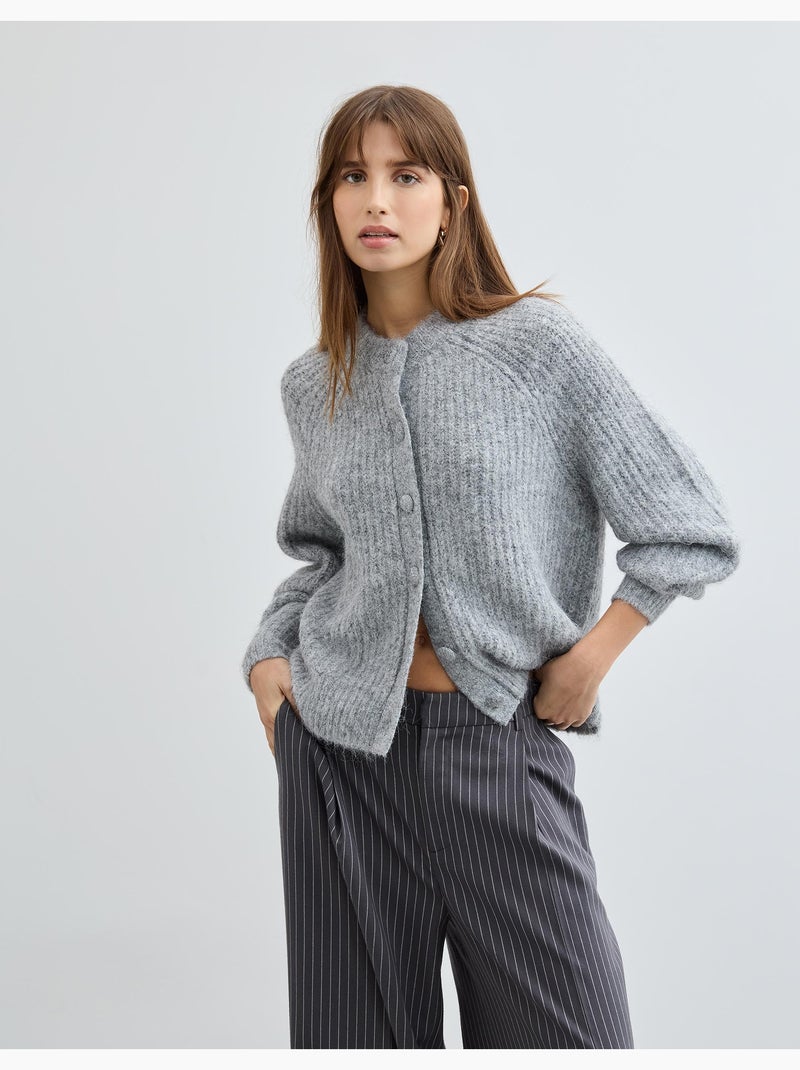 Chaqueta de punto, MO Fashion Gris - Kiabi
