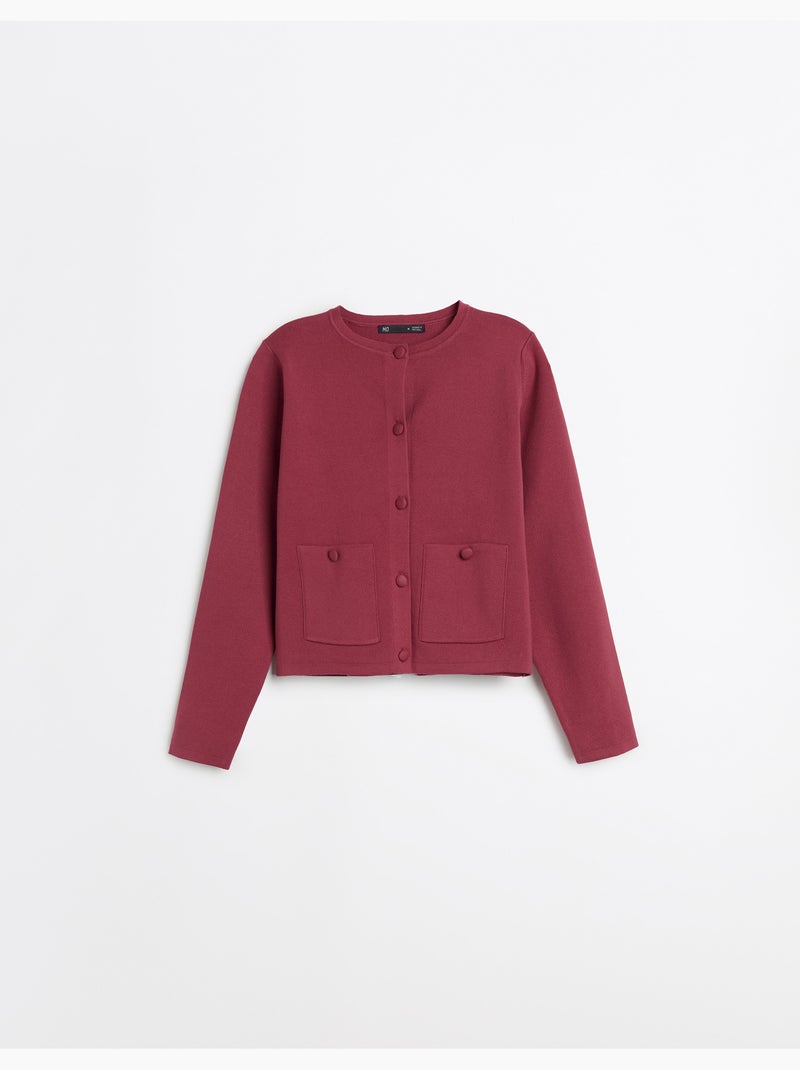 Chaqueta de punto, MO Fashion Rojo - Kiabi