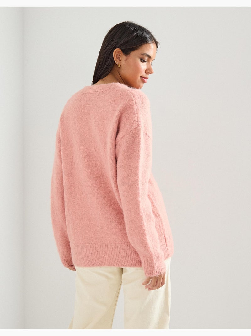Chaqueta de punto, MO Fashion Rosa - Kiabi