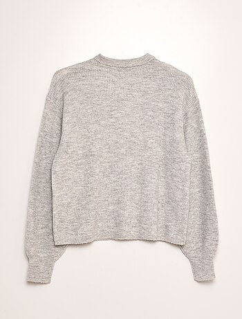 Chaqueta de punto pedrería 'JDY'