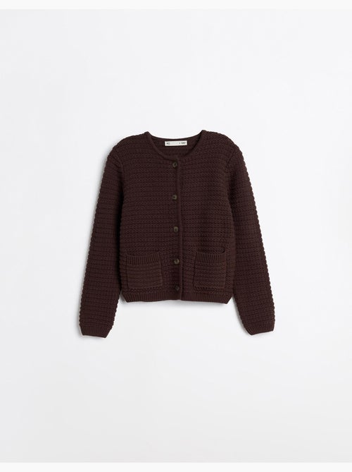 Chaqueta de punto texturizada, mo fashion - Kiabi