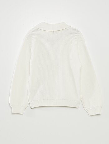 Chaqueta de punto tricotado