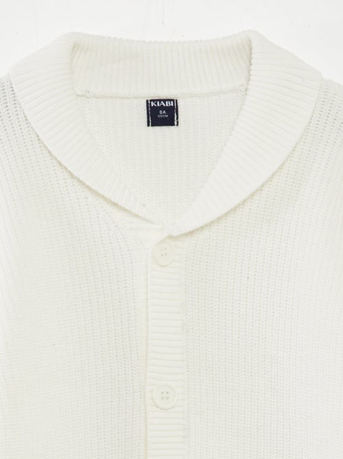 Chaqueta de punto tricotado - Kiabi