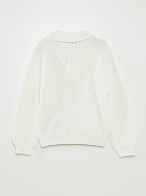 Chaqueta de punto tricotado - Kiabi