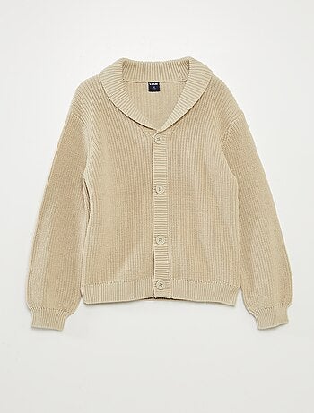 Chaqueta de punto tricotado