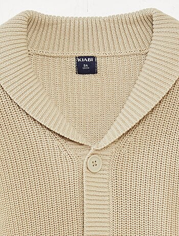 Chaqueta de punto tricotado