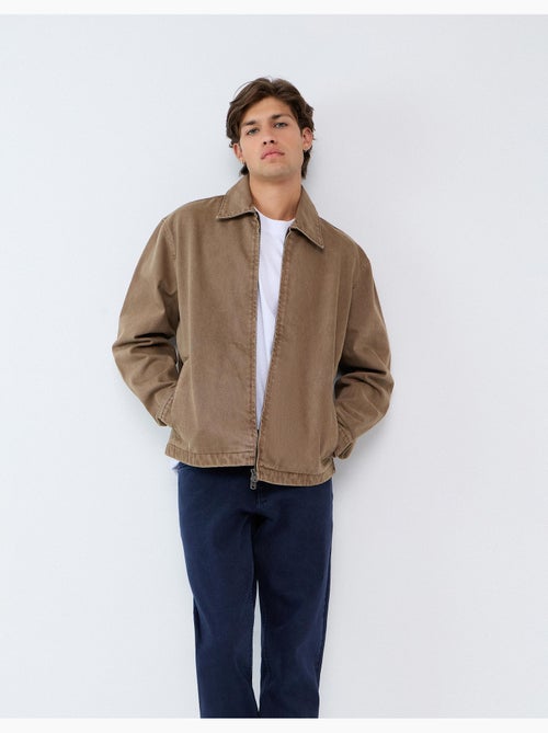 Chaqueta de sarga, mo fashion - Kiabi Chaqueta de sarga, mo fashion - Kiabi