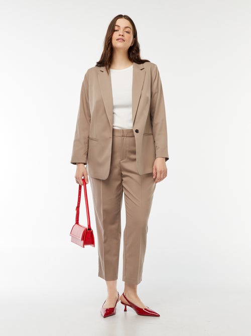 Chaqueta de sastre larga - Kiabi