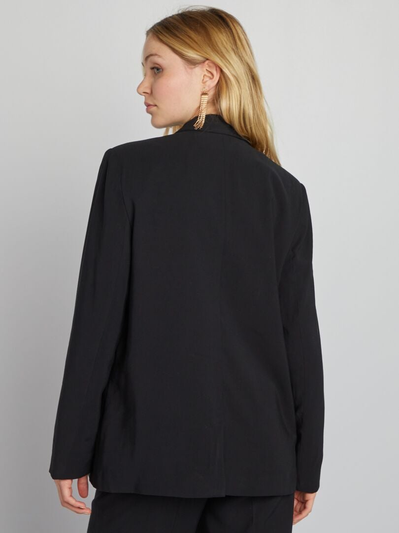 Chaqueta De Sastre Larga NEGRO Kiabi 35 00 