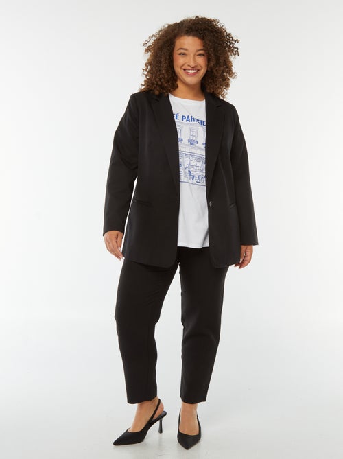 Chaqueta de sastre larga - Kiabi