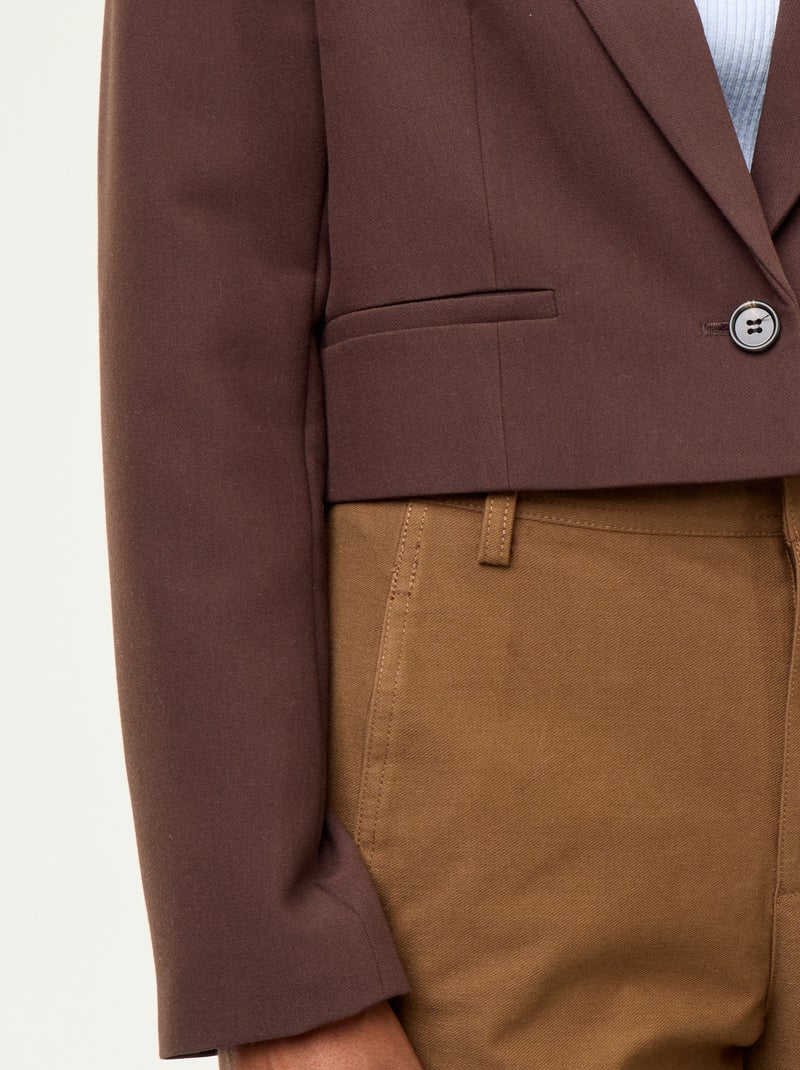Chaqueta de sastre Marron - Kiabi