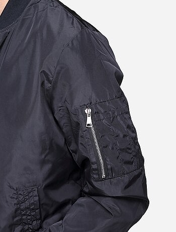 Chaqueta de satén lisa - Frilivin