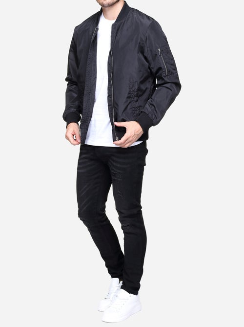 Chaqueta de satén lisa - Frilivin - Kiabi