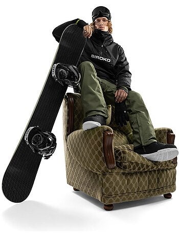 Chaqueta de snowboard hombre esquí y nieve hombre w6 bruson