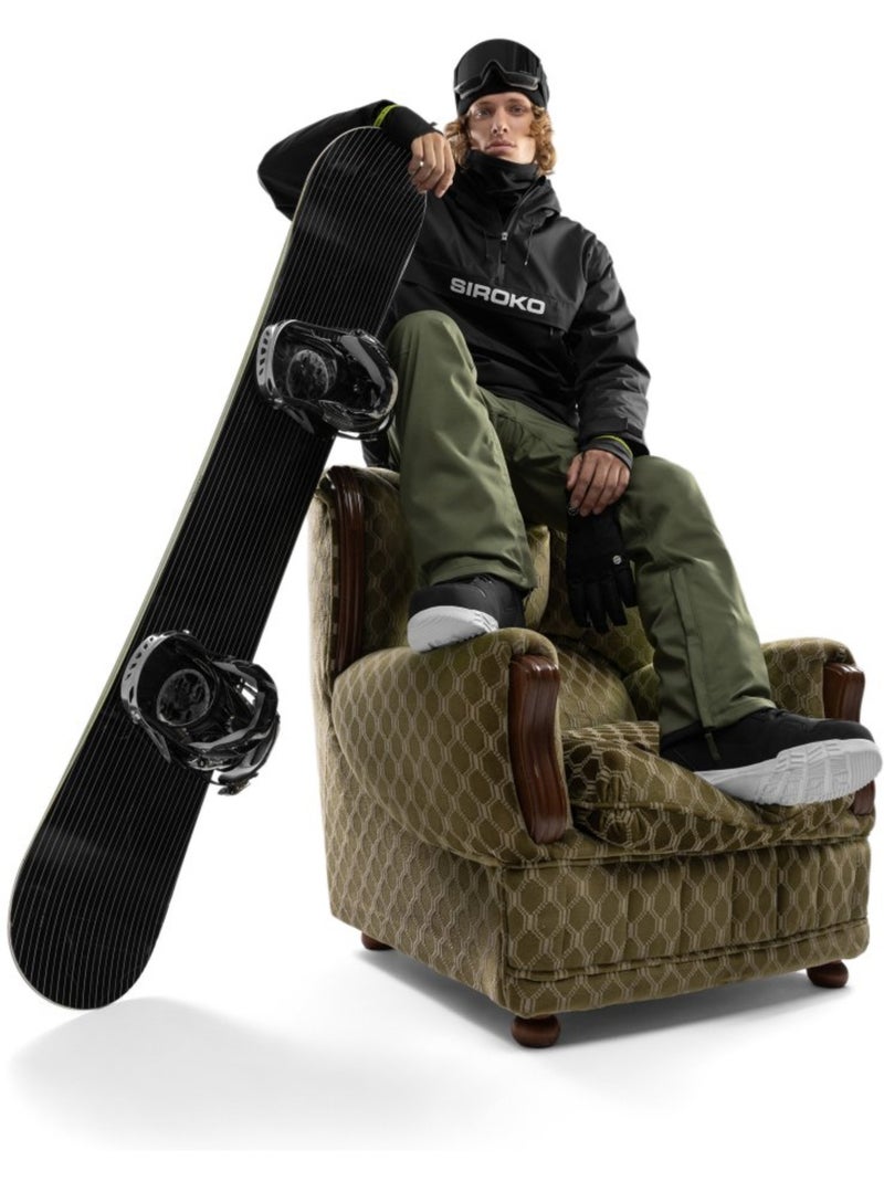 Chaqueta de snowboard hombre esquí y nieve hombre w6 bruson Negro - Kiabi