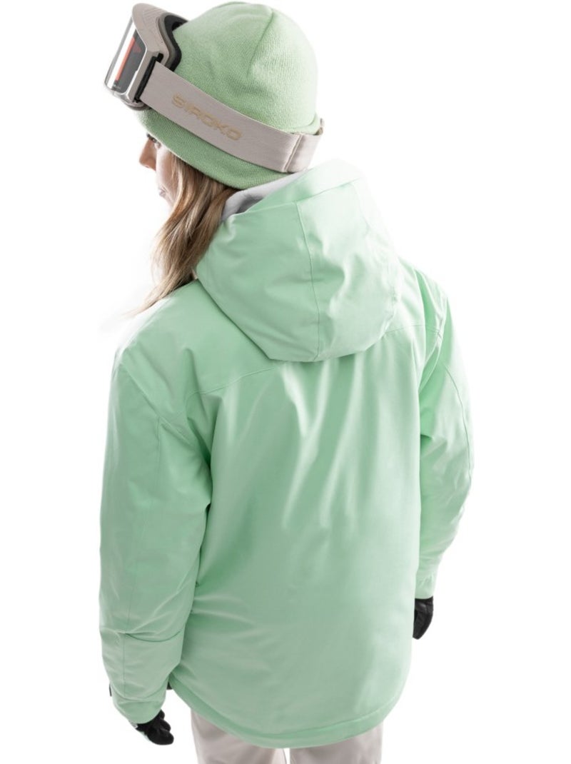Chaqueta de snowboard mujer esquí y nieve mujer w6-w elm Verde - Kiabi