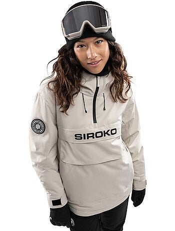 Chaqueta de snowboard mujer esquí y nieve mujer w6-w eriz