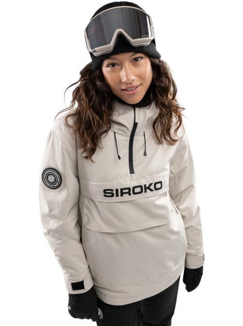 Chaqueta de snowboard mujer esquí y nieve mujer w6-w eriz - Kiabi
