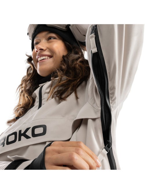 Chaqueta de snowboard mujer esquí y nieve mujer w6-w eriz - Kiabi