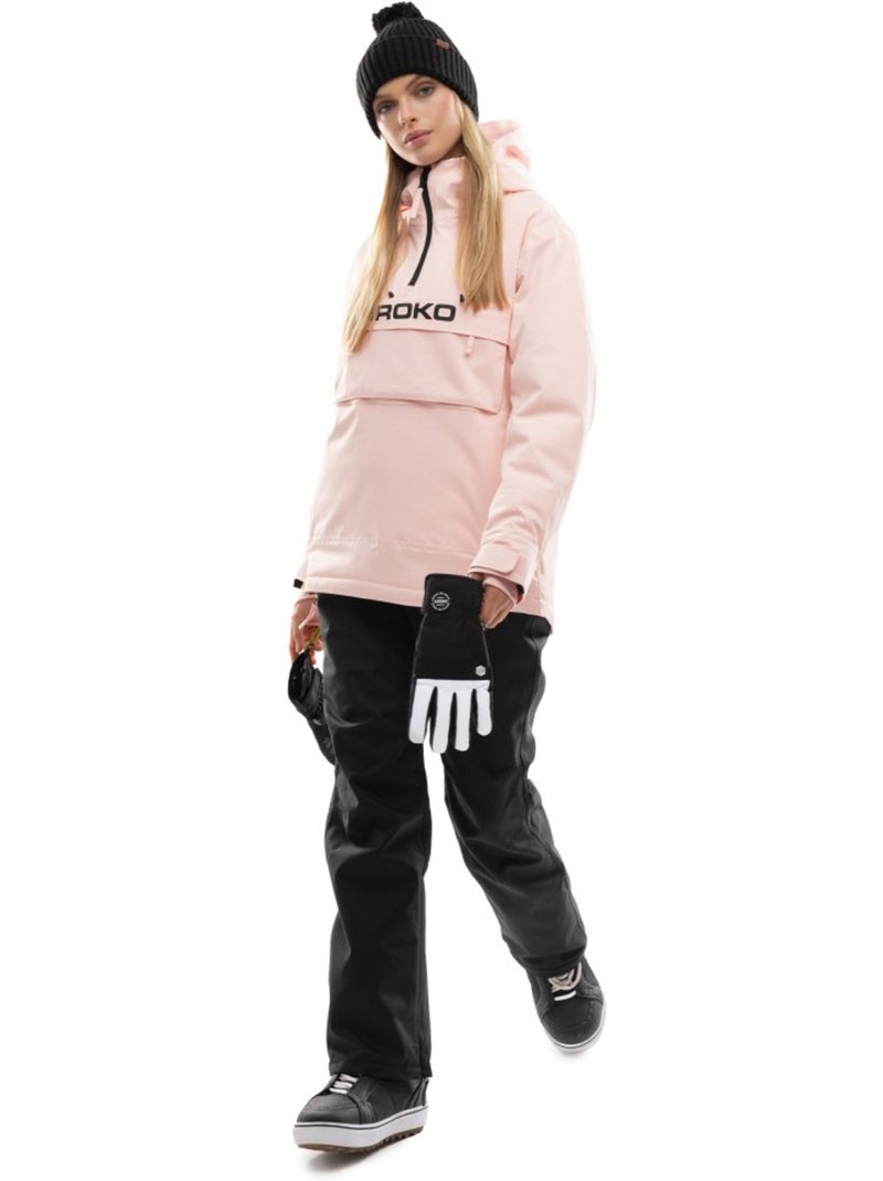 Chaqueta de snowboard mujer esquí y nieve mujer w6-w flims Rosa - Kiabi