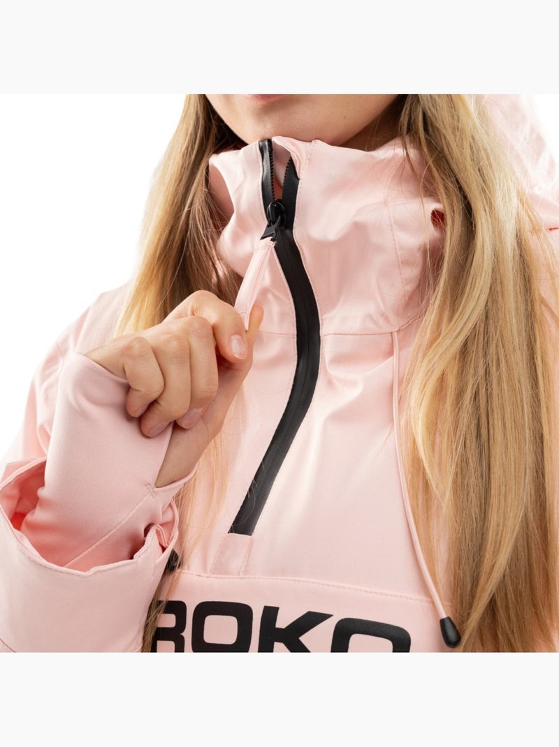 Chaqueta de snowboard mujer esquí y nieve mujer w6-w flims Rosa - Kiabi