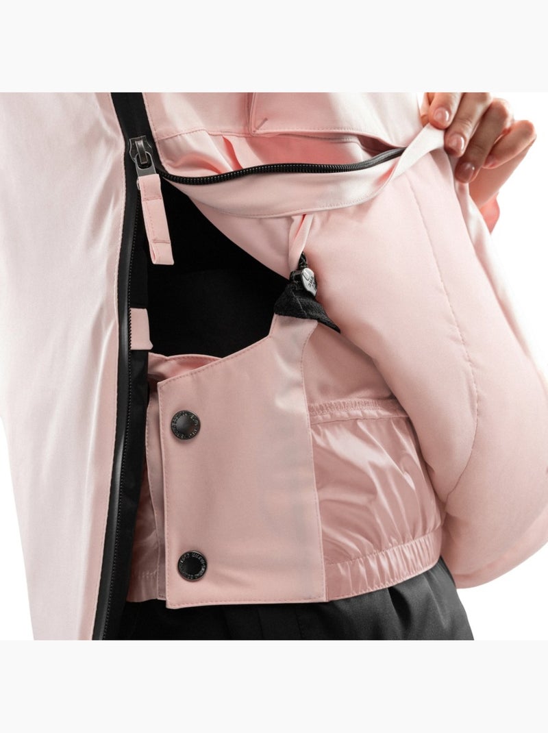 Chaqueta de snowboard mujer esquí y nieve mujer w6-w flims Rosa - Kiabi
