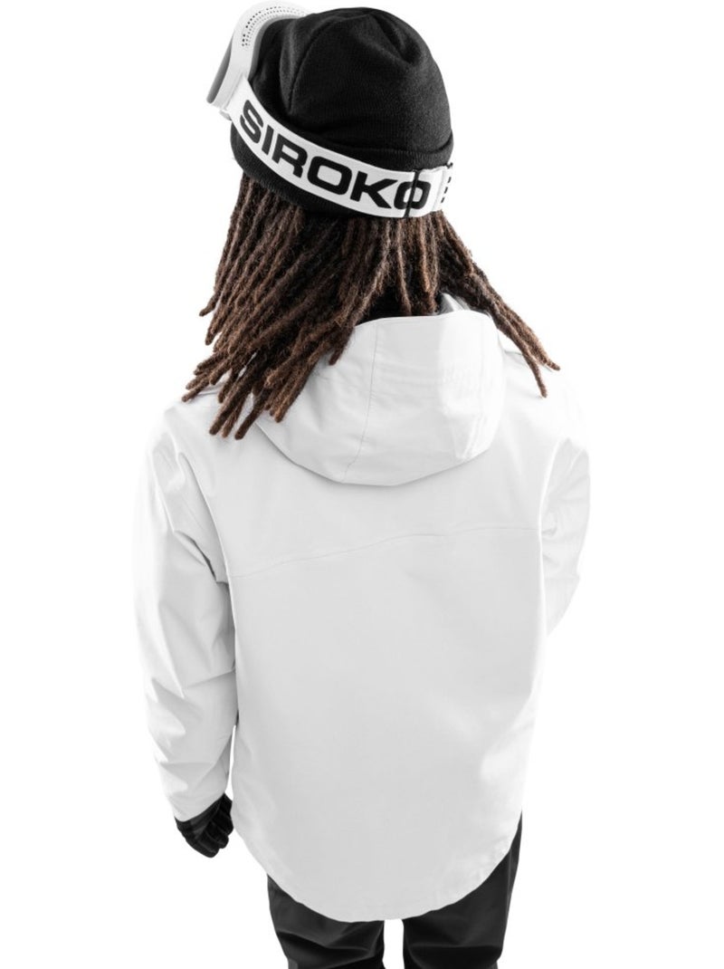 Chaqueta de snowboard recco® hombre esquí y nieve hombre w5 megeve Blanco - Kiabi