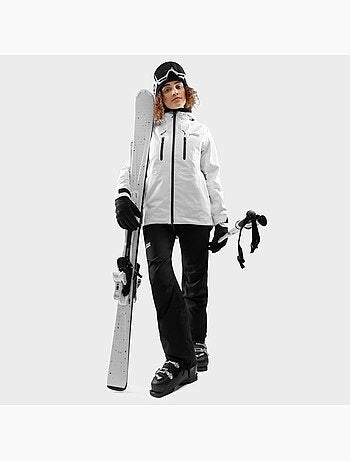 Chaqueta de snowboard recco® mujer esquí y nieve mujer w5-w megeve