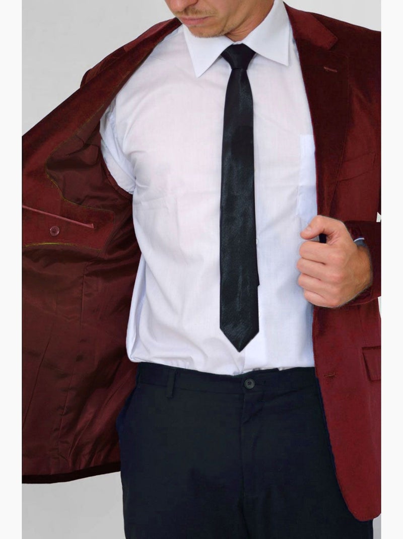Chaqueta de terciopelo Kebello Rojo - Kiabi