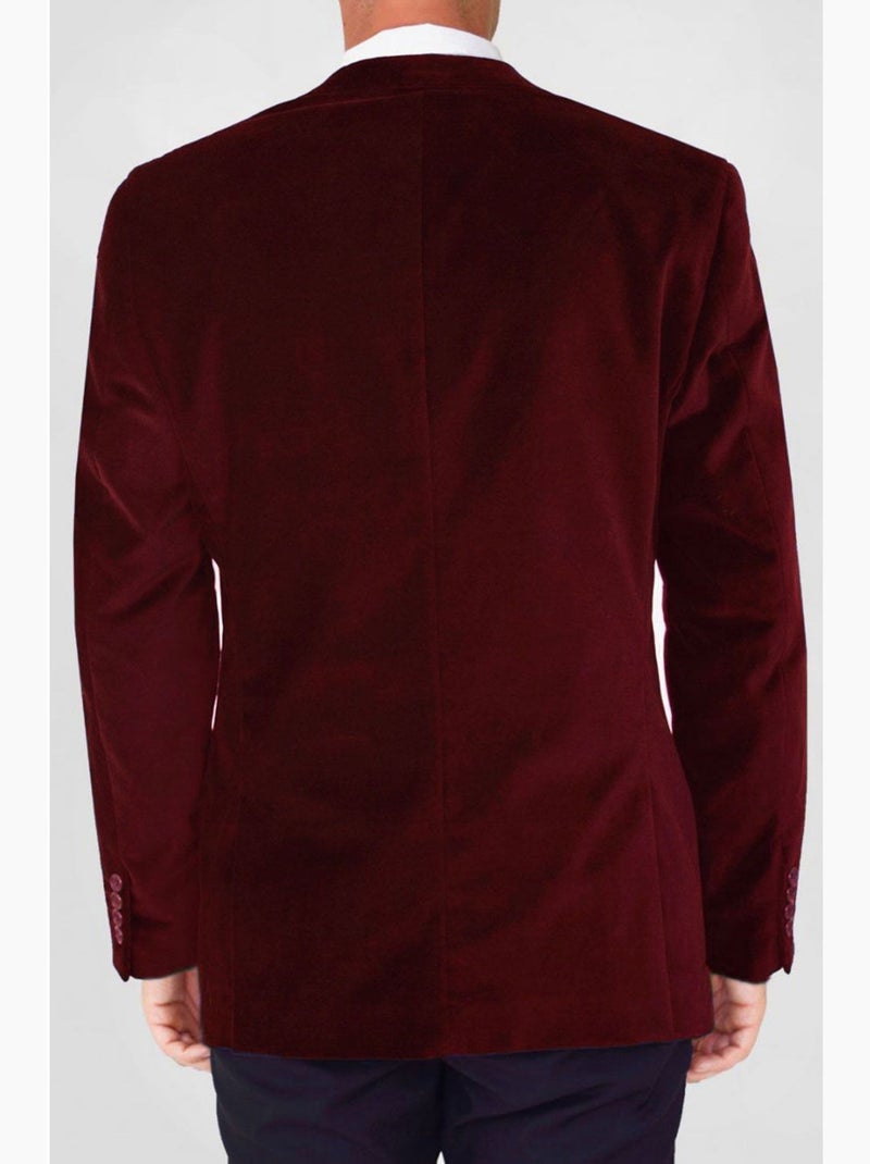 Chaqueta de terciopelo Kebello Rojo - Kiabi