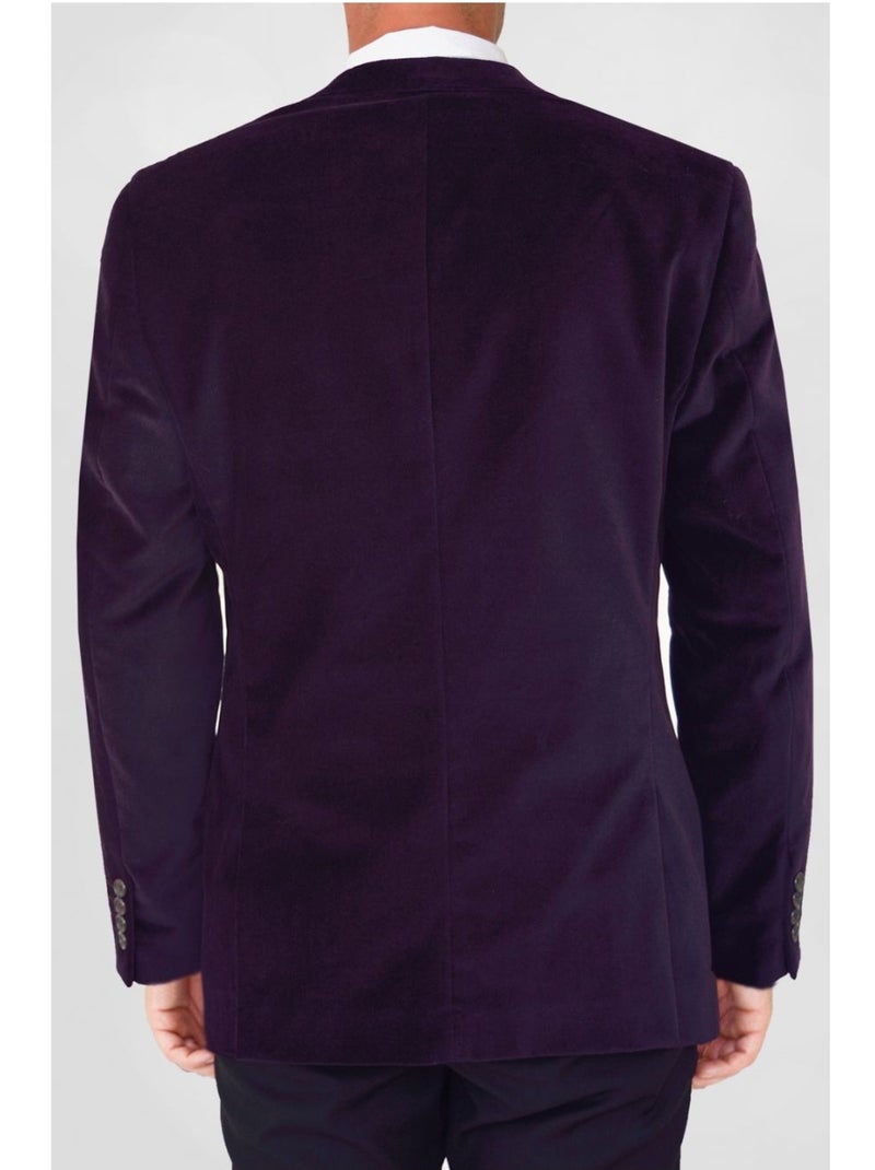 Chaqueta de terciopelo Kebello Violeta - Kiabi