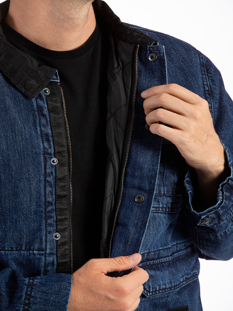 Chaqueta de trabajo de denim grueso NEVADA 'Rica Lewis' Azul - Kiabi