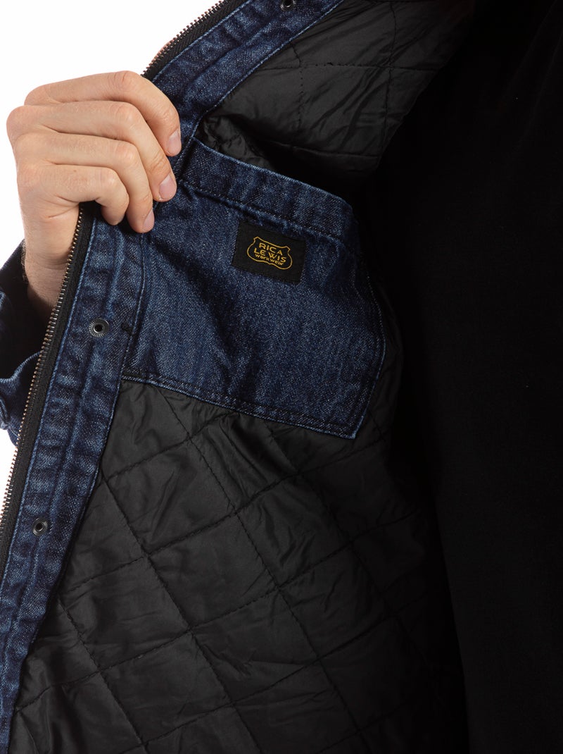 Chaqueta de trabajo de denim grueso NEVADA 'Rica Lewis' Azul - Kiabi