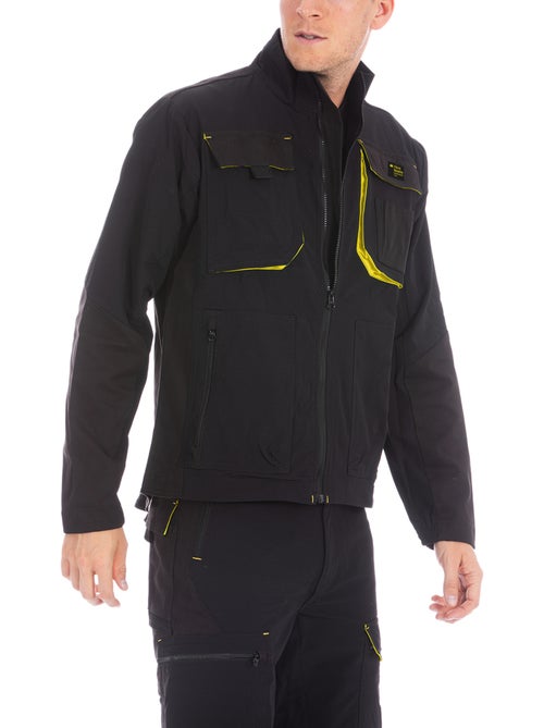 Chaqueta de trabajo técnica bielástica GRID - Kiabi Chaqueta de trabajo técnica bielástica GRID - Kiabi