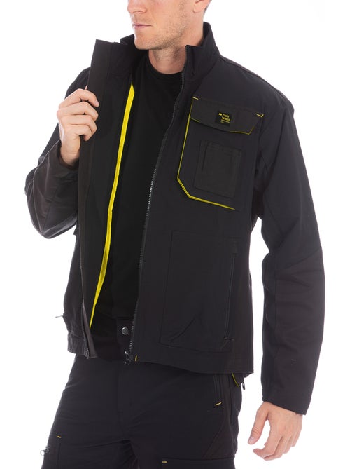 Chaqueta de trabajo técnica bielástica GRID - Kiabi Chaqueta de trabajo técnica bielástica GRID - Kiabi