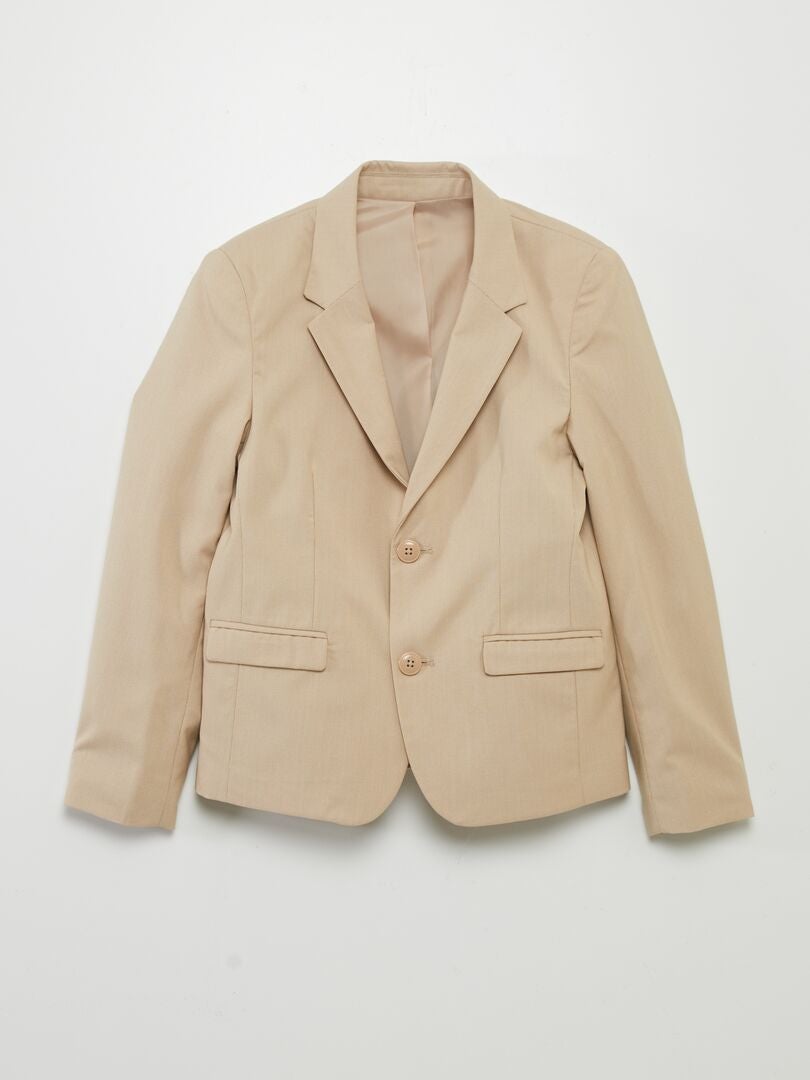 Chaqueta de traje BEIGE - Kiabi