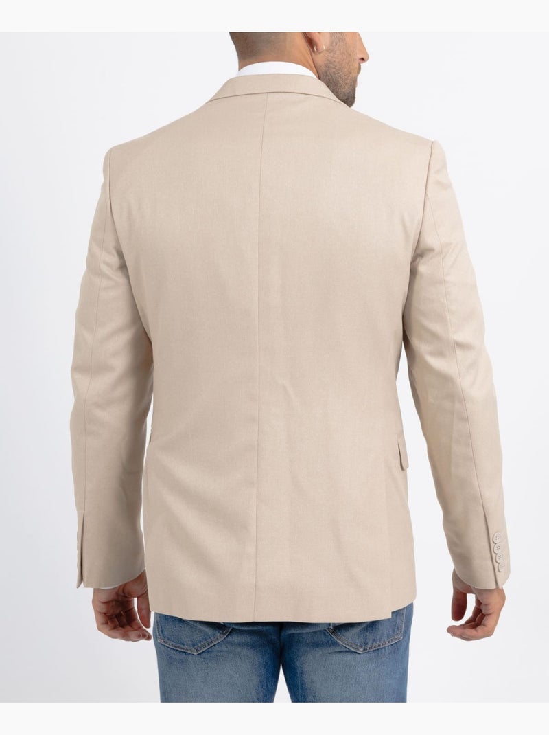 Chaqueta de traje Beige - Kiabi